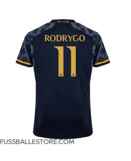 Günstige Real Madrid Rodrygo Goes #11 Auswärtstrikot 2023-24 Kurzarm
